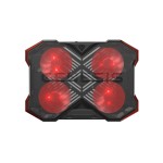 Genesis Oxid Cooling Pad για Laptop έως 17.3" με 4 Ανεμιστήρες