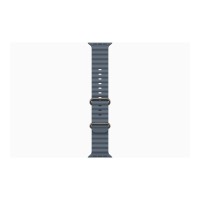 Apple Watch Ultra 3 Titanium 49mm Αδιάβροχο με eSIM και Παλμογράφο (Natural Titanium Case with Anchor Blue Ocean Band)