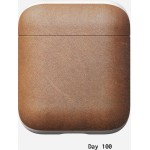 Nomad Rugged Θήκη Δερμάτινη σε Καφέ χρώμα για Apple AirPods