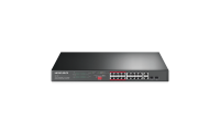 Mercusys MS118CP 16-Port 10/100Mbps + 2-Port Gigabit Rackmount Switch with 16-Port PoE+