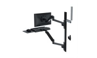 Ergotron LX Pro Wall Mount System Επιτοίχια Βάση Οθόνης έως 34" Μαύρη
