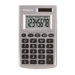 Canon Αριθμομηχανή LS-270L 8 Ψηφίων Ασημί