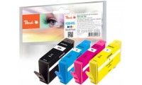 Peach PI300-370 Πακέτο Συμβατών Μελανιών InkJet HP No. 364XL (J3M83AE)