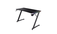 Trust GXT 709 Luminus RGB Gaming Desk - Black