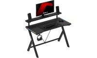 Huzaro Hero 1.9 RGB Γραφείο Gaming Μαύρο