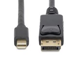 StarTech 1M MINI DP TO DP 1.2 Cable Μαύρο