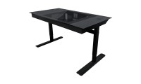 Lian Li DK07X Motorised Standing Desk Station Black