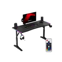 Huzaro Hero 3.6 RGB LED Gaming Desk Black