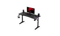 Huzaro Hero 3.6 RGB LED Gaming Desk Black