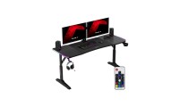Huzaro Hero 4.6 RGB LED Gaming Desk Black