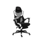 Huzaro Combat 3.1 Καρέκλα Gaming Λευκή/Μαύρη