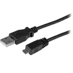 StarTech USB-A to Micro USB Cable 0.5m Black