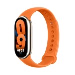 Xiaomi Λουράκι Σιλικόνης Πορτοκαλί (Xiaomi Smart Band 8)