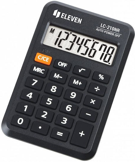 Eleven Liquids Αριθμομηχανή Τσέπης LC-210NR